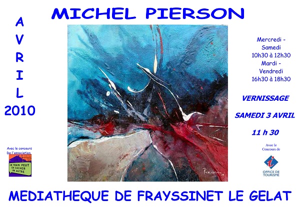 Michel Pierson - Mdiathque de Frayssinet-Le-Glat